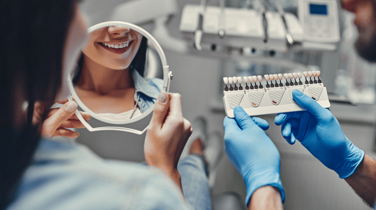 dentist and patient