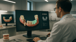 AI Dental RPD Technology on Desktop