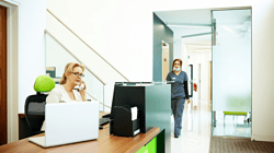 office manager scheduling dental appointments