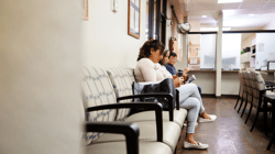 patients in waiting room