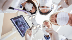 group of dentists