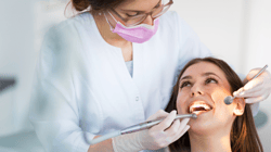 dentist and smiling patient