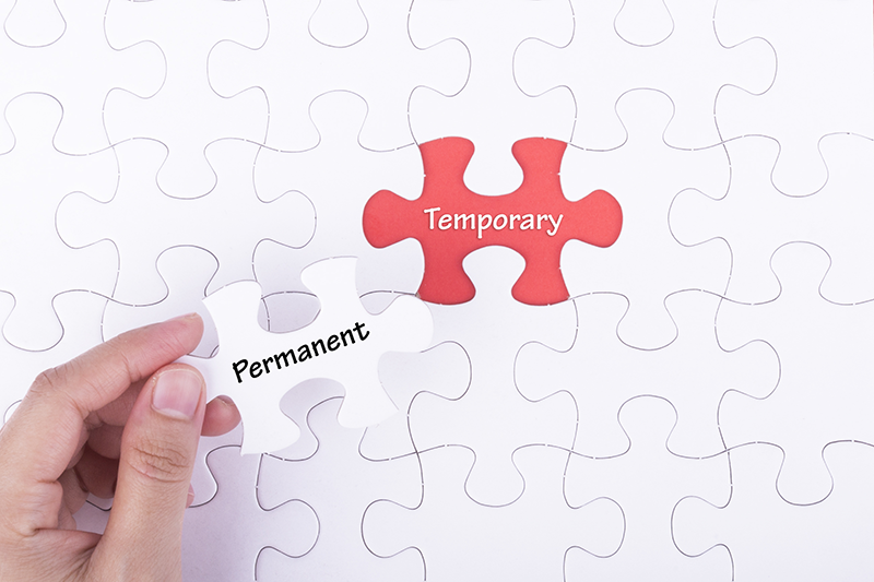 temporary not permanent puzzle pieces