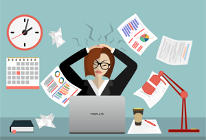 work stress from administrative tasks