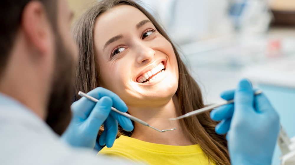 Happy Dental Patient From Best Communication Software