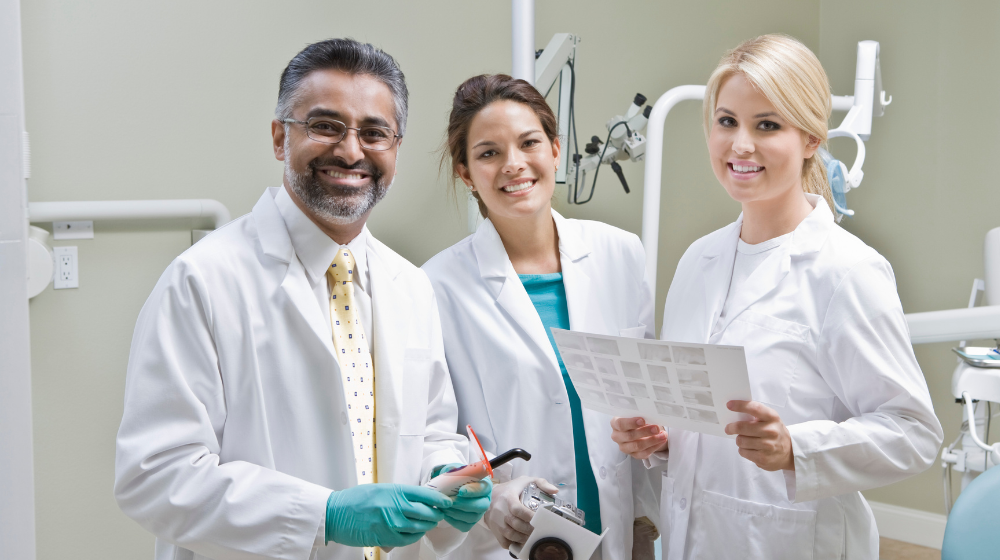 thriving dental team