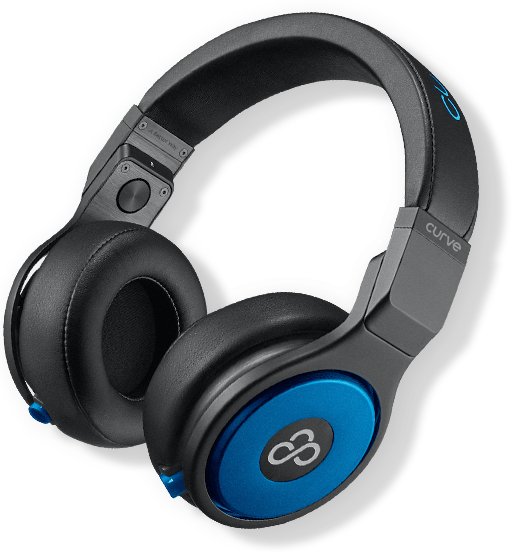 Headphones with shadow