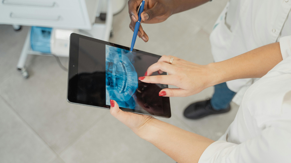 dentists using technology