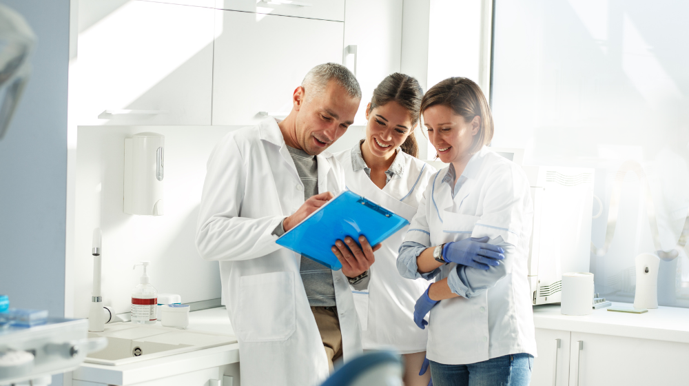 Dentist Team in Office