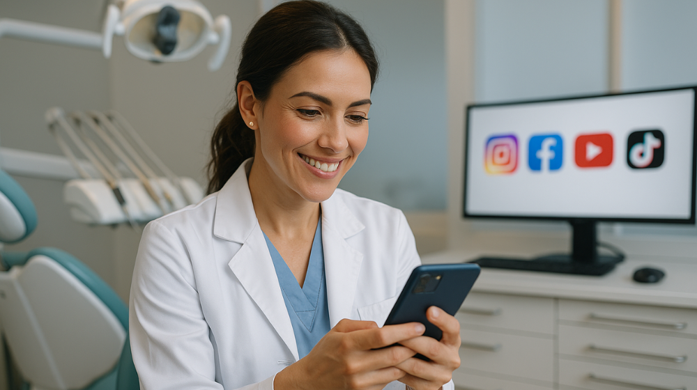 Dentist Using Social Media Strategies
