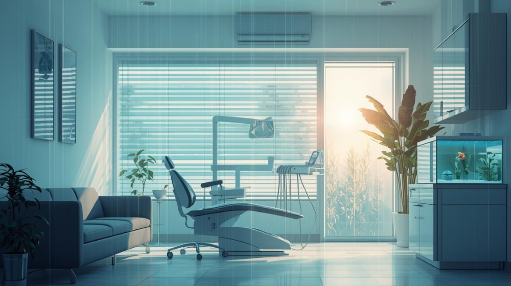 Modern dental practice interior illustrating a calm, unified environment supported by cloud-based dental practice management technology.